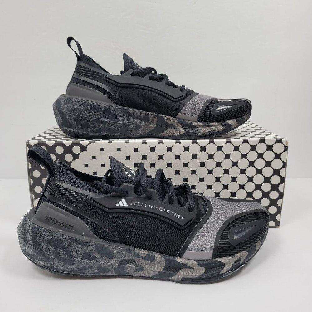 Adidas By Stella McCartney Ultraboost 23 Women's Black Shoes HQ8666 US Size 7.5